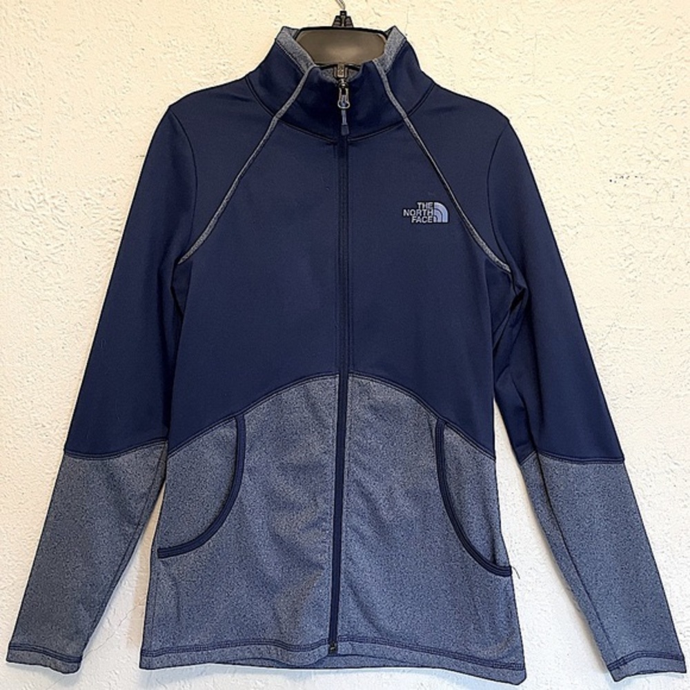 The North Face Women’s XS Full Zip Smooth Purple/Blue Heather Jacket Nice